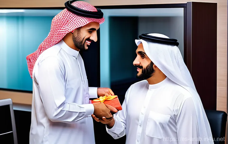 아랍어 비즈니스 표현 - **Prompt 2: Building Bridges Over Coffee in a Dubai Business Lounge**
    "A contemporary and sophis...