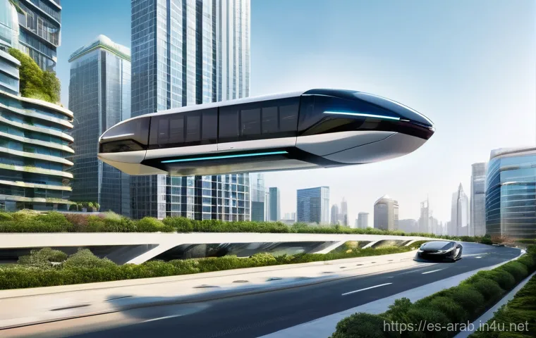 아랍어권에서의 교통 문화 - **"A breathtaking aerial view of an impeccably paved, multi-lane highway winding through the modern ...